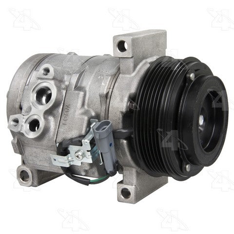 Four Seasons A/C Compressor P/N:198353 Fits: Chevrolet Express 1500, Chevrolet Express 2500, Chevrolet Express 3500, Chevrolet Express 4500, Chevrolet Express Cargo, Chevrolet Silverado 2500 Hd, Chevrolet Silverado 3500 Hd, GMC Savana 1500 - Image 1