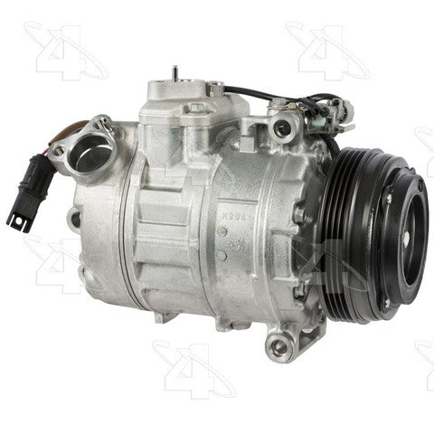 Four Seasons A/C Compressor P/N:198367 Fits: BMW 550i, BMW 550i Gt, BMW 550i Gt Xdrive, BMW 550i Xdrive, BMW 650i, BMW 650i Gran Coupe, BMW 650i Xdrive, BMW 650i Xdrive Gran Coupe, BMW 750i, BMW 750i Xdrive - Image 1