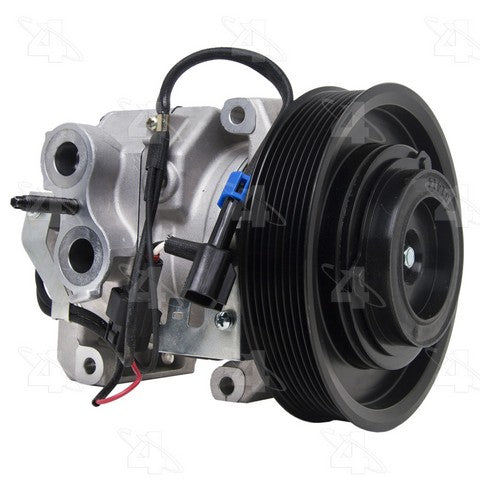 Four Seasons A/C Compressor P/N:198372 Fits: Freightliner 114sd, Freightliner 122sd, Freightliner Cascadia, Freightliner Coronado, Freightliner M2 112, Western Star 4700sb, Western Star 4700sf, Western Star 4800sb, Western Star 4800sf, Western Star 4900ex - Image 1