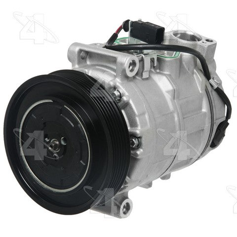 Four Seasons A/C Compressor P/N:198393 Fits: Audi A4 06-05, Audi A4 2008, Audi A4 Quattro 06-05, Audi A4 Quattro 09-08, Audi Q7 12-11, Audi Q7 15-14 - Image 1