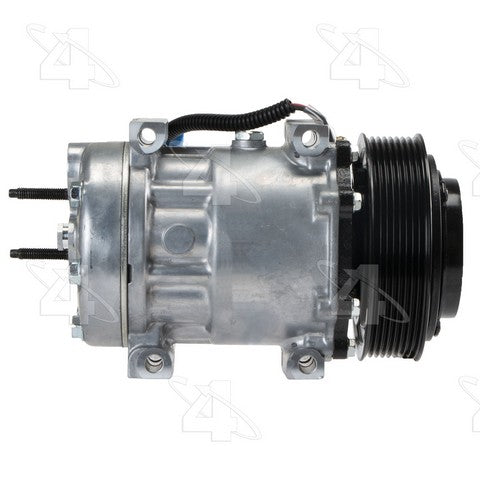 Four Seasons A/C Compressor P/N:198504 Fits: Kenworth T680 22-14, Kenworth T700 16-11, Kenworth T800 23-21, Kenworth T880 24-14, Peterbilt 579 25-14 - Image 2