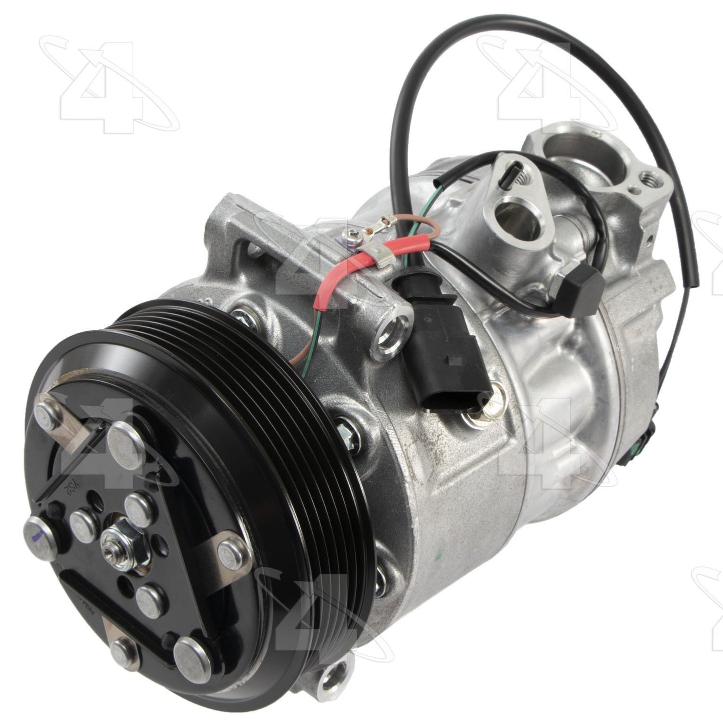 Four Seasons A/C Compressor P/N:198508 Fits: BMW 530e, BMW 530e Xdrive, BMW 530i, BMW 530i Xdrive, BMW 740i, BMW 740i Xdrive, BMW X5, Porsche 718 Boxster, Porsche 718 Cayman, Porsche 718 Spyder, Porsche 911 - Image 1