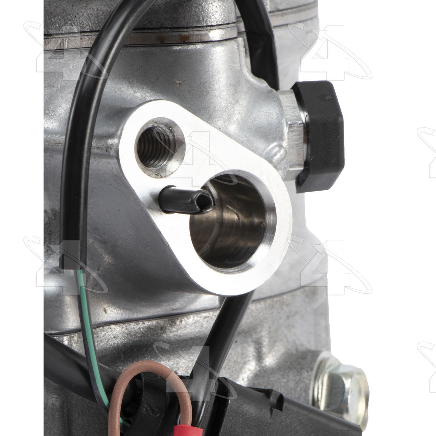 Four Seasons A/C Compressor P/N:198508 Fits: BMW 530e, BMW 530e Xdrive, BMW 530i, BMW 530i Xdrive, BMW 740i, BMW 740i Xdrive, BMW X5, Porsche 718 Boxster, Porsche 718 Cayman, Porsche 718 Spyder, Porsche 911 - Image 3