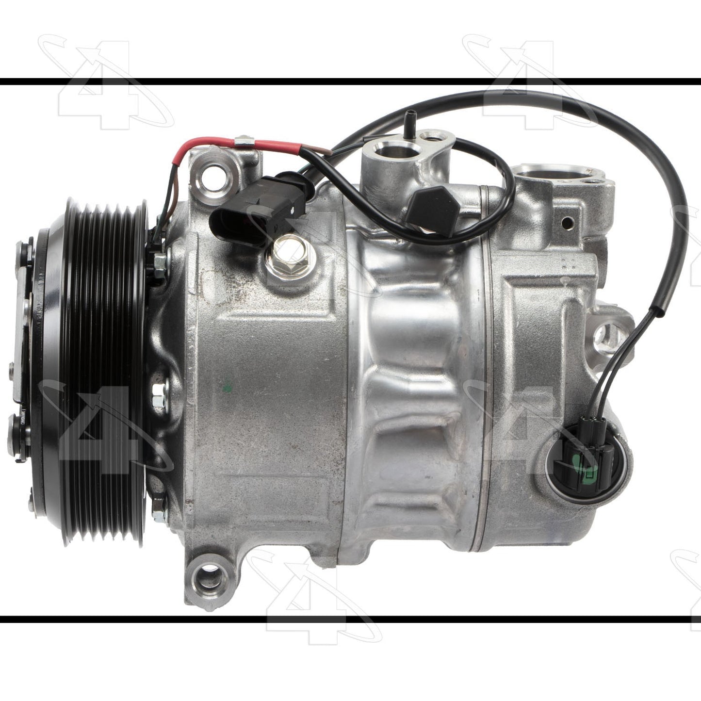 Four Seasons A/C Compressor P/N:198508 Fits: BMW 530e, BMW 530e Xdrive, BMW 530i, BMW 530i Xdrive, BMW 740i, BMW 740i Xdrive, BMW X5, Porsche 718 Boxster, Porsche 718 Cayman, Porsche 718 Spyder, Porsche 911 - Image 2