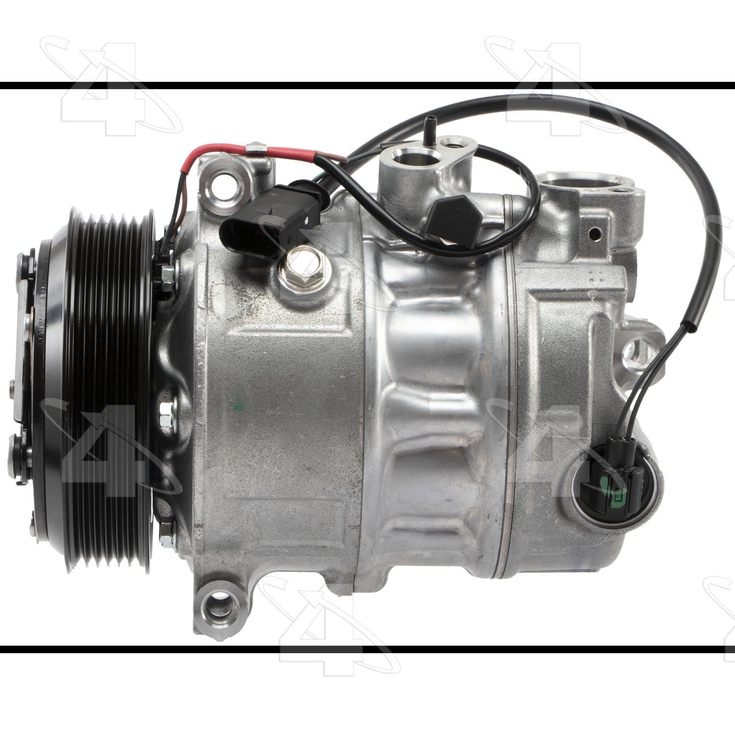 Four Seasons A/C Compressor P/N:198508 Fits: BMW 530e, BMW 530e Xdrive, BMW 530i, BMW 530i Xdrive, BMW 740i, BMW 740i Xdrive, BMW X5, Porsche 718 Boxster, Porsche 718 Cayman, Porsche 718 Spyder, Porsche 911 - Image 2