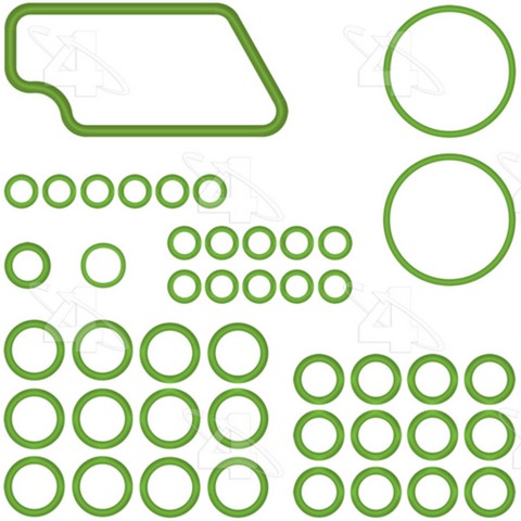 Four Seasons A/C Compressor Replacement Service Kit P/N:20061SK Fits: Toyota Sienna 00-98 - Image 2