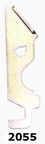 Better Brake Parts Drum Brake Adjusting Lever P/N:2055K Fits: Buick Commercial Chassis, Buick Estate Wagon, Buick Lesabre, Buick Regal, Buick Riviera, Buick Roadmaster, Cadillac 60 Special, Cadillac Brougham, Cadillac Calais, Cadillac Commercial Chassis - Image 1