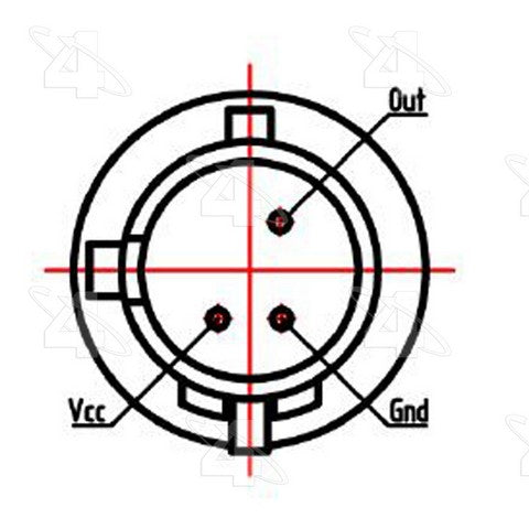 Four Seasons HVAC Pressure Transducer P/N:20951 Fits: Chrysler 200, Chrysler 300, Chrysler 300m, Chrysler Aspen, Chrysler Cirrus, Chrysler Concorde, Chrysler Grand Voyager, Chrysler Intrepid, Chrysler Lhs - Image 2