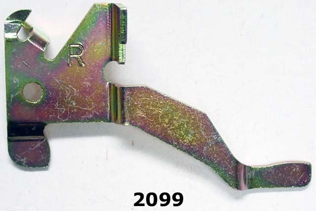Better Brake Parts Drum Brake Adjusting Lever P/N:2099K Fits: Chrysler Lebaron, Dodge Lancer, Dodge Neon, Dodge Omni, Dodge Rampage, Dodge Shadow, Plymouth Horizon, Plymouth Neon, Plymouth Reliant, Plymouth Scamp, Plymouth Sundance, Plymouth Turismo - Image 1