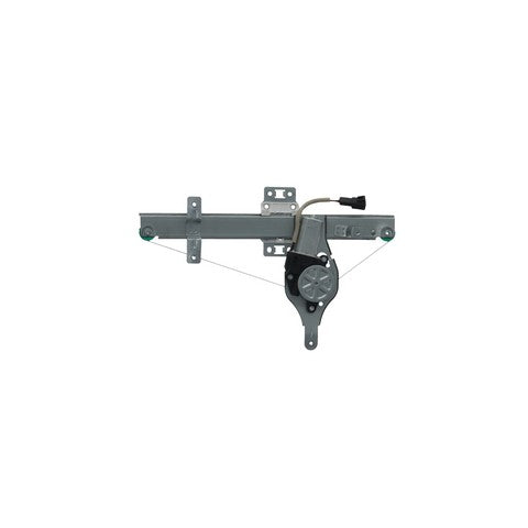 TrakMotive Window Motor and Regulator Assembly P/N:21-0188 Fits: Chevrolet Cobalt 10-05, Pontiac G5 09-07, Saturn Ion 07-03 - Image 1