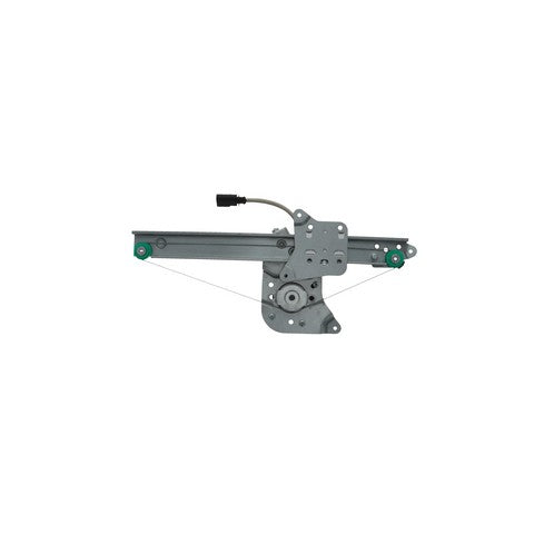 TrakMotive Window Motor and Regulator Assembly P/N:21-1538 Fits: Volvo S60 09-01, Volvo S80 06-99, Volvo V70 07-01, Volvo Xc70 07-03 - Image 2