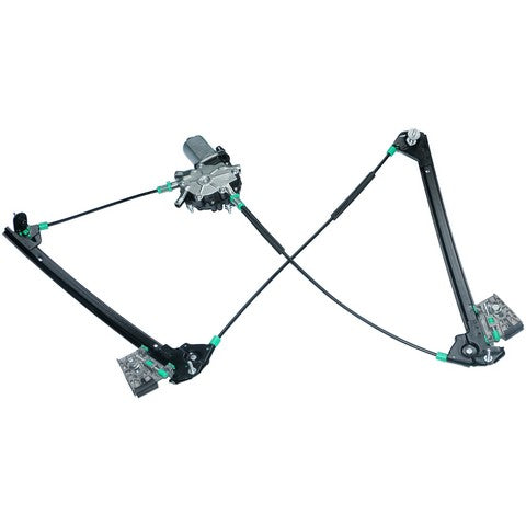 TrakMotive Window Motor and Regulator Assembly P/N:21-2549 Fits: Chevrolet Corvette 04-97 - Image 1