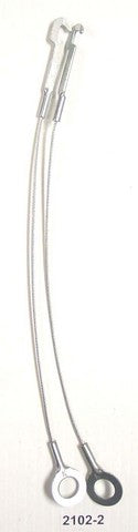 Better Brake Parts Drum Brake Self-Adjuster Cable P/N:2102-2K Fits: Chrysler 300, Chrysler Imperial, Chrysler New Yorker, Chrysler Newport, Chrysler TOWN &amp; COUNTRY, Dodge A100, Dodge A100 Pickup, Dodge A100 Truck, Dodge A108 Van, Dodge Coronet - Image 1