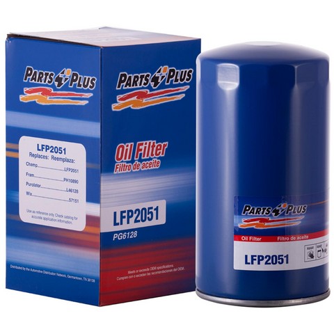 Parts Plus Engine Oil Filter P/N:LFP2051 Fits: Dynamax Corp Isata F-series, Ford F-250 Super Duty, Ford F-350 Super Duty, Ford F-450 Super Duty, Ford F-550 Super Duty, Ford F-600 Super Duty, Ford F-650, Ford F-750 - Image 4