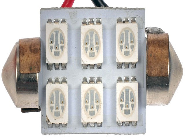 Dorman Back Up Light Bulb,Dome Light Bulb,Instrument Panel Light Bulb,Map Light Bulb P/N:212A-SMD Fits: Am General Hummer, American Motors Pacer, Buick Apollo, Buick Centurion, Buick Century - Image 1