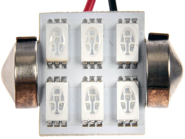 Dorman Back Up Light Bulb,Dome Light Bulb,Instrument Panel Light Bulb,Map Light Bulb P/N:212B-SMD Fits: Am General Hummer, American Motors Pacer, Buick Apollo, Buick Centurion, Buick Century - Image 1