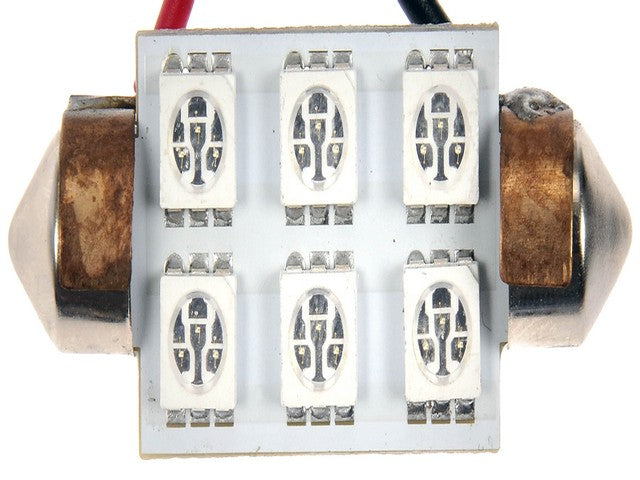 Dorman Back Up Light Bulb,Dome Light Bulb,Instrument Panel Light Bulb,Map Light Bulb P/N:212G-SMD Fits: Am General Hummer, American Motors Pacer, Buick Apollo, Buick Centurion, Buick Century - Image 1