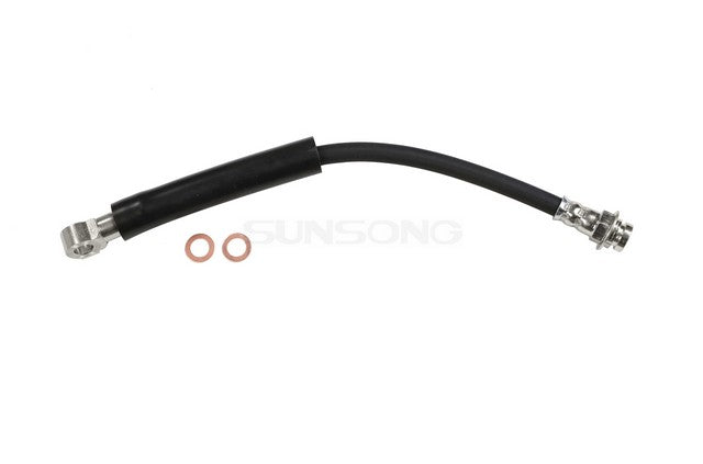 Sunsong Brake Hydraulic Hose P/N:2201004 Fits: Buick Century, Buick Regal, Chevrolet El Camino, Chevrolet Malibu, Chevrolet Monte Carlo, GMC Caballero, Oldsmobile Cutlass, Oldsmobile Cutlass Calais - Image 1