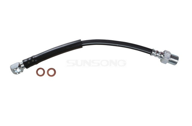 Sunsong Brake Hydraulic Hose P/N:2201017 Fits: Chevrolet Llv 91-87, Chevrolet S10 90-82, Chevrolet S10 Blazer 90-83, GMC S15 90-82, GMC S15 Jimmy 90-83 - Image 1