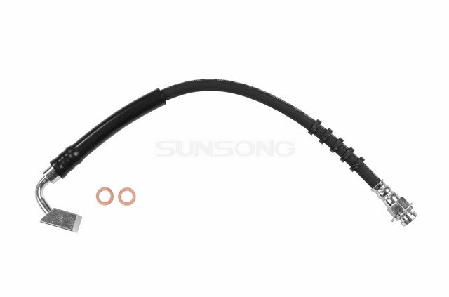 Sunsong Brake Hydraulic Hose P/N:2201026 Fits: Dodge B100, Dodge B150, Dodge B200, Dodge B250, Dodge B300, Dodge B350, Dodge Cb300, Dodge D100, Dodge D150 - Image 1