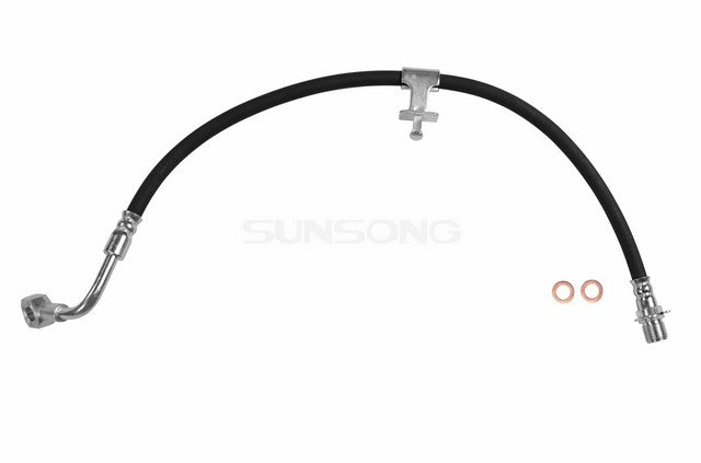 Sunsong Brake Hydraulic Hose P/N:2201027 Fits: Chevrolet C10 86-81, Chevrolet C10 Suburban 86-81, GMC C1500 86-81, GMC C1500 Suburban 86-81 - Image 1