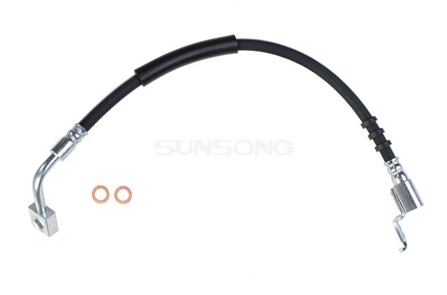 Sunsong Brake Hydraulic Hose P/N:2201050 Fits: Jeep Cherokee 90-86, Jeep Comanche 90-86, Jeep Wagoneer 89-86 - Image 1