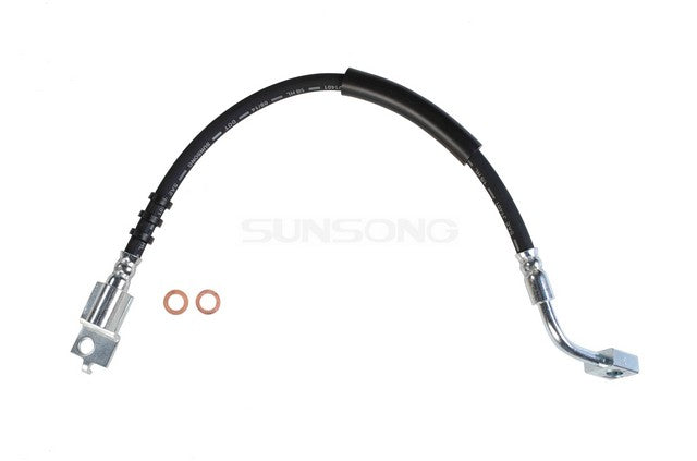 Sunsong Brake Hydraulic Hose P/N:2201051 Fits: Jeep Cherokee 90-86, Jeep Comanche 90-86, Jeep Wagoneer 89-86 - Image 1