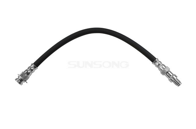 Sunsong Brake Hydraulic Hose P/N:2201054 Fits: Buick Sportwagon, Chevrolet Bel Air, Chevrolet Biscayne, Chevrolet Brookwood, Chevrolet Caprice, Chevrolet Del Ray, Chevrolet El Camino, Chevrolet Impala, Chevrolet Kingswood, Chevrolet Nomad - Image 1