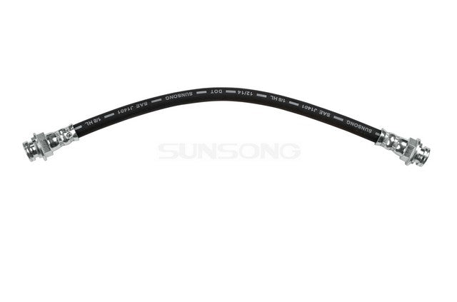 Sunsong Brake Hydraulic Hose P/N:2201068 Fits: Buick Electra 90-85, Buick Lesabre 90-86, Cadillac Deville 90-85, Cadillac Fleetwood 90-85, Oldsmobile Delta 88 90-86, Pontiac Bonneville 90-87 - Image 1