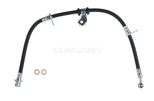 Sunsong Brake Hydraulic Hose P/N:2201070 Fits: Honda Civic 91-88, Honda Crx 91-88 - Image 1