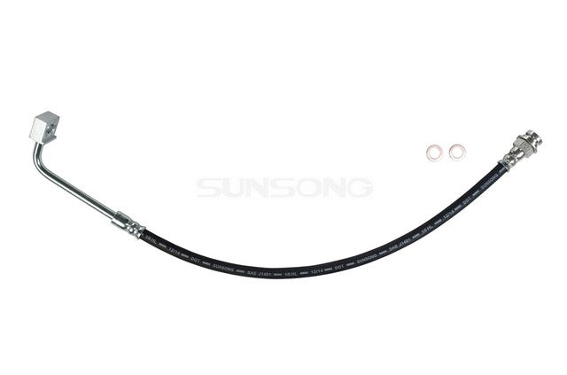 Sunsong Brake Hydraulic Hose P/N:2201077 Fits: Ford F-250 94-80, Ford F-350 94-80 - Image 1