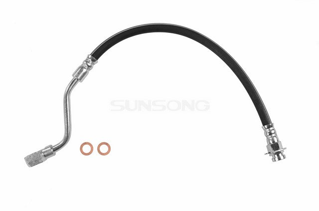 Sunsong Brake Hydraulic Hose P/N:2201080 Fits: Buick Regal 96-88, Chevrolet Lumina 01-90, Chevrolet Monte Carlo 99-95, Oldsmobile Cutlass 96-90, Oldsmobile Cutlass Supreme 97-88, Pontiac Grand Prix 96-88 - Image 1