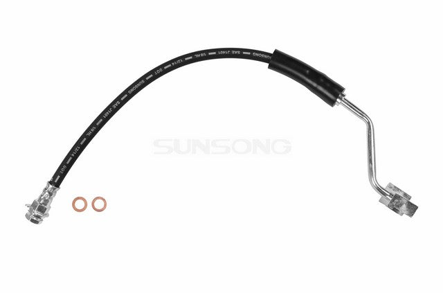 Sunsong Brake Hydraulic Hose P/N:2201083 Fits: Ford Bronco 92-90, Ford F-150 91-90 - Image 1
