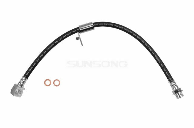 Sunsong Brake Hydraulic Hose P/N:2201084 Fits: Ford Sable 95-94, Ford Taurus 95-89, Lincoln Continental 94-90, Mercury Sable 95-92 - Image 1