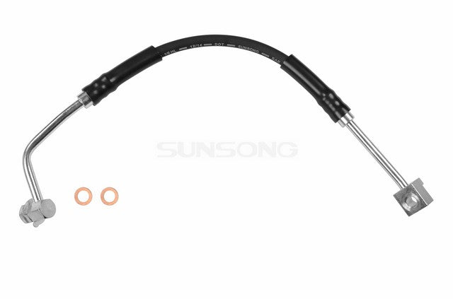 Sunsong Brake Hydraulic Hose P/N:2201086 Fits: Ford Ranger 94-89, Mazda B2300 1994, Mazda B3000 1994, Mazda B4000 1994 - Image 1