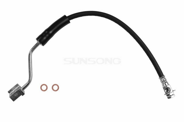 Sunsong Brake Hydraulic Hose P/N:2201087 Fits: Ford Bronco 92-90, Ford F-150 91-90 - Image 1