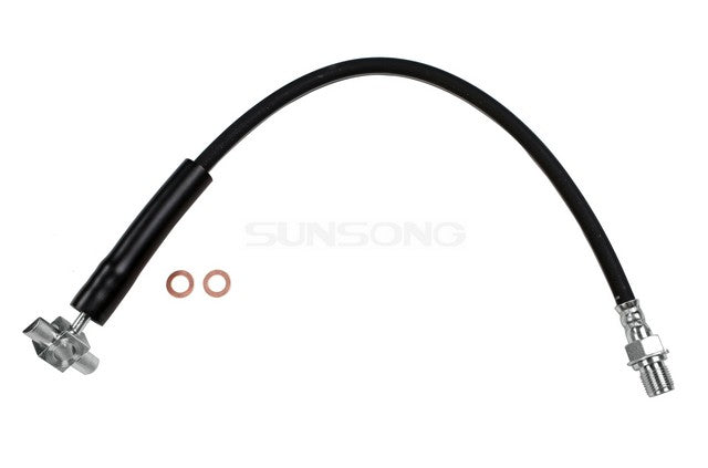 Sunsong Brake Hydraulic Hose P/N:2201091 Fits: Chevrolet Blazer, Chevrolet K10, Chevrolet K10 Pickup, Chevrolet K10 Suburban, Chevrolet K20, Chevrolet K20 Pickup, Chevrolet K20 Suburban, Chevrolet K5 Blazer, GMC Jimmy - Image 1
