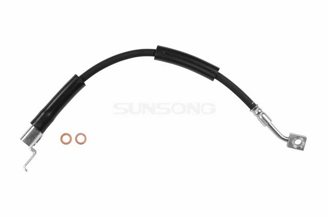 Sunsong Brake Hydraulic Hose P/N:2201095 Fits: Jeep Cherokee 01-90, Jeep Comanche 92-90, Jeep Grand Cherokee 98-93, Jeep Grand Wagoneer 1993, Jeep Tj 06-97, Jeep Wagoneer 1990, Jeep Wrangler 06-97 - Image 1