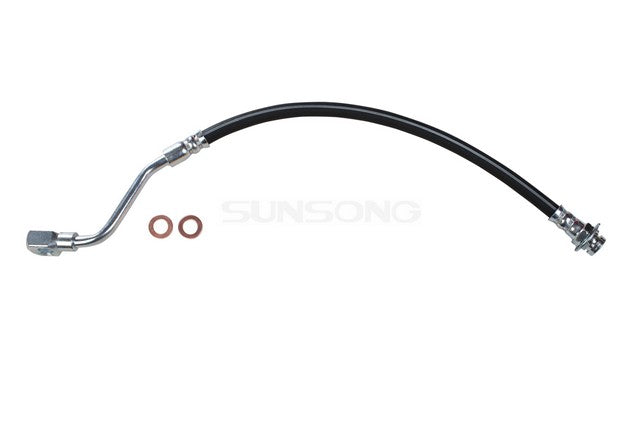 Sunsong Brake Hydraulic Hose P/N:2201114 Fits: Buick Regal 96-88, Chevrolet Lumina 01-90, Chevrolet Monte Carlo 99-95, Oldsmobile Cutlass 96-90, Oldsmobile Cutlass Supreme 97-88, Pontiac Grand Prix 96-88 - Image 1