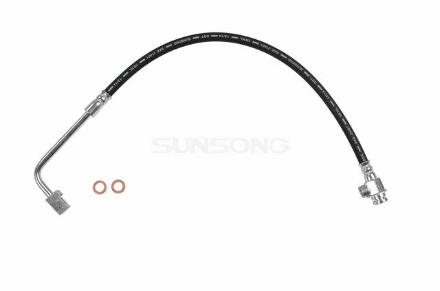 Sunsong Brake Hydraulic Hose P/N:2201128 Fits: Ford F-250 94-89, Ford F-350 94-90 - Image 1