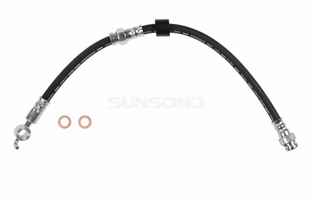 Sunsong Brake Hydraulic Hose P/N:2201130 Fits: Ford Escort 03-91, Ford Probe 97-93, Mercury Tracer 99-91 - Image 1