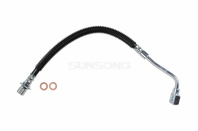 Sunsong Brake Hydraulic Hose P/N:2201154 Fits: Saturn Sc 92-91, Saturn Sc1 02-93, Saturn Sc2 02-93, Saturn Sl 02-91, Saturn Sl1 02-91, Saturn Sl2 02-91, Saturn Sw1 99-93, Saturn Sw2 01-93 - Image 1