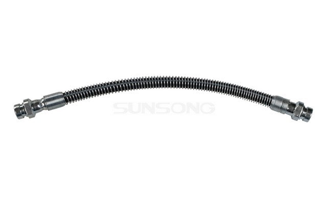 Sunsong Brake Hydraulic Hose P/N:2201160 Fits: Dodge D50 82-80, Dodge Power Ram 50 86-83, Dodge Ram 50 93-83, Eagle Summit 96-92, Eagle Vista 1992, Mitsubishi Mighty Max 96-83, Plymouth Colt 94-92 - Image 1