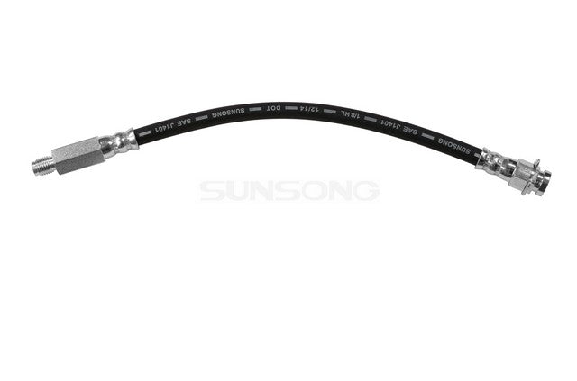 Sunsong Brake Hydraulic Hose P/N:2201166 Fits: Buick Apollo, Buick Electra, Buick Lesabre, Buick Riviera, Buick Wildcat, Chevrolet C10 Suburban, Chevrolet C20 Suburban, Chevrolet Camaro, Chevrolet Chevy Ii, Chevrolet Nova - Image 1