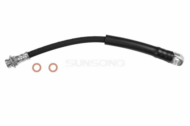 Sunsong Brake Hydraulic Hose P/N:2201171 Fits: Buick Commercial Chassis 92-91, Buick Roadmaster 92-91, Cadillac Brougham 92-90, Cadillac Commercial Chassis 1992, Chevrolet Caprice 92-91, Oldsmobile Custom Cruiser 92-91 - Image 1