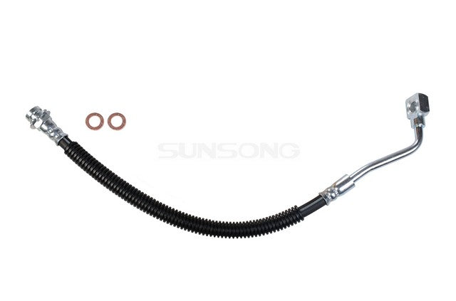 Sunsong Brake Hydraulic Hose P/N:2201173 Fits: Saturn Sc 92-91, Saturn Sc1 02-93, Saturn Sc2 02-93, Saturn Sl 02-91, Saturn Sl1 02-91, Saturn Sl2 02-91, Saturn Sw1 99-93, Saturn Sw2 01-93 - Image 1