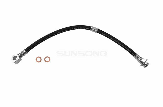 Sunsong Brake Hydraulic Hose P/N:2201177 Fits: Chevrolet Camaro 71-69, Chevrolet Nova 72-69, Pontiac Firebird 71-69, Pontiac Ventura 72-71 - Image 1