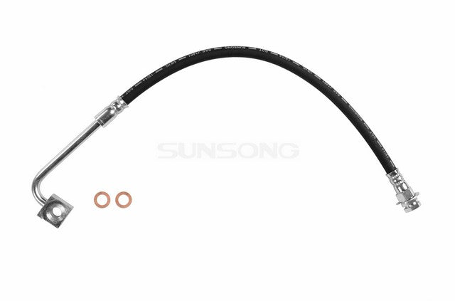 Sunsong Brake Hydraulic Hose P/N:2201196 Fits: Ford F-250 97-95, Ford F-250 Hd 1997, Ford F-350 97-95, Ford P-350 1996 - Image 1