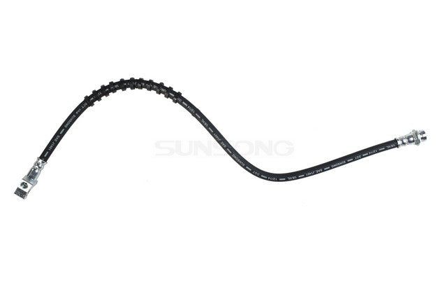Sunsong Brake Hydraulic Hose P/N:2201205 Fits: Dodge B100, Dodge B100 Van, Dodge B200, Dodge B200 Van, Dodge B300, Dodge B300 Van, Dodge Cb300, Dodge Mb300, Plymouth Pb100, Plymouth Pb100 Van - Image 1