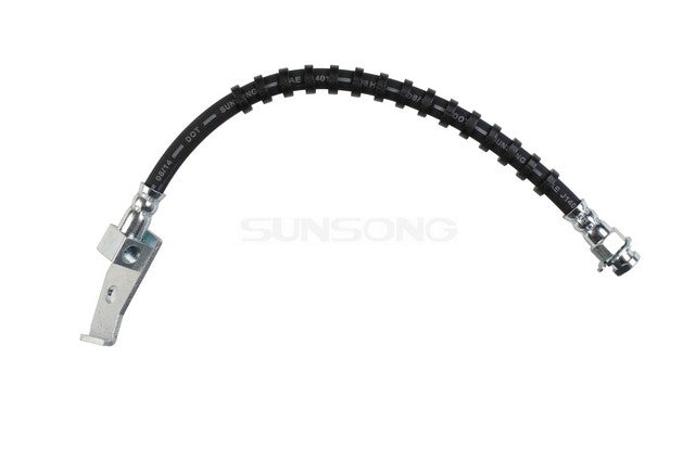 Sunsong Brake Hydraulic Hose P/N:2201207 Fits: Ford Country Squire, Ford Crown Victoria, Ford Grand Marquis, Ford Ltd, Ford Ltd Crown Victoria, Lincoln Continental, Lincoln Mark Vi, Lincoln Town Car, Mercury Colony Park, Mercury Grand Marquis - Image 1
